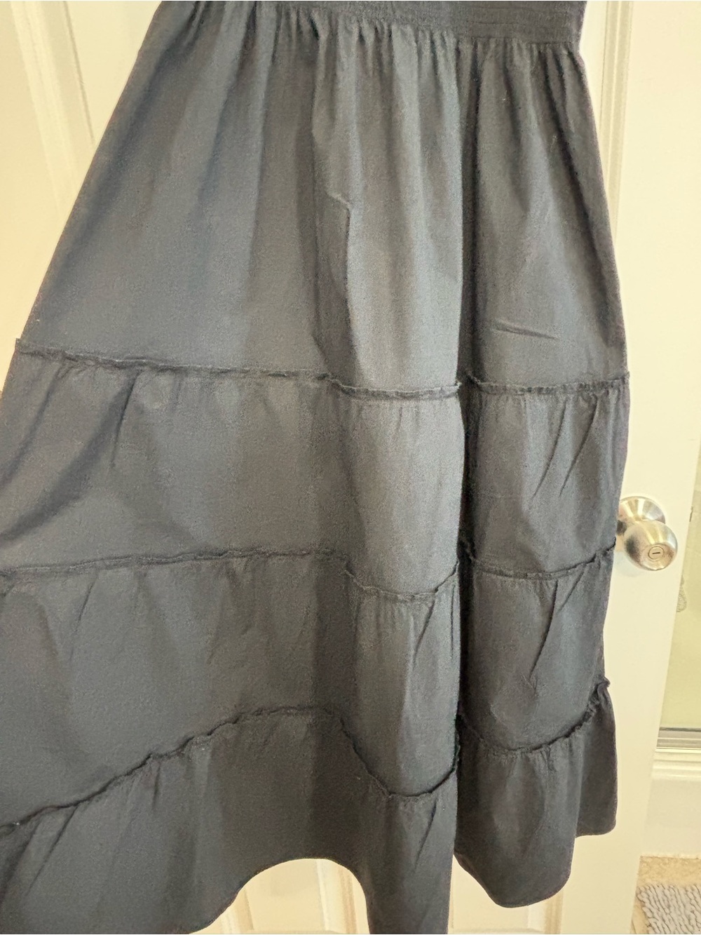 Hill House Ellie Nap Dress Black Size Medium - Picture 3 of 4